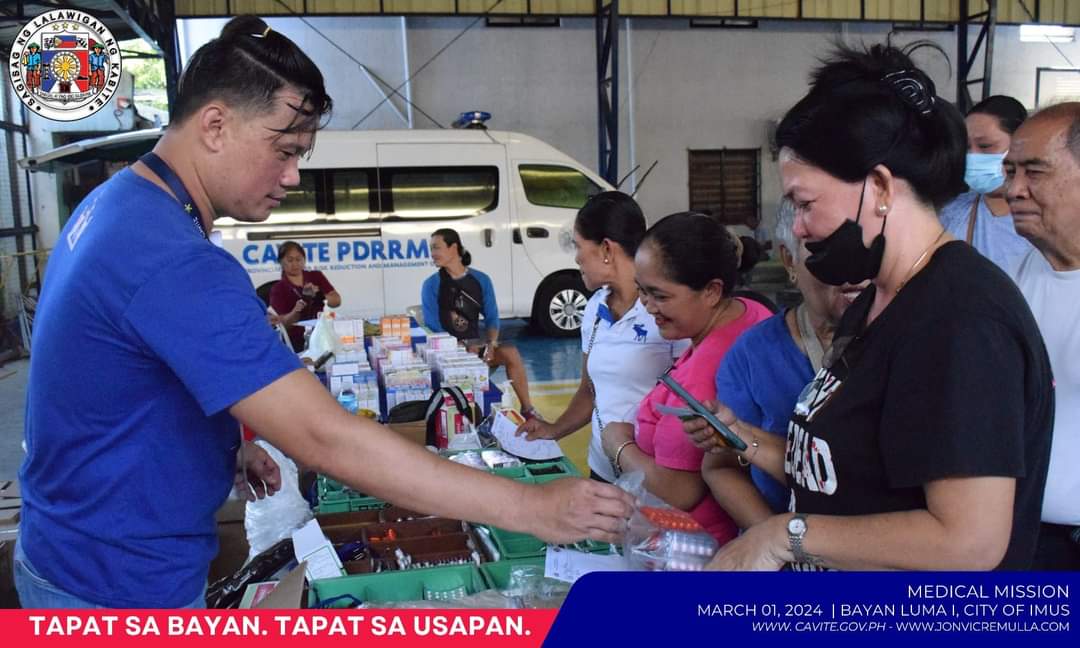 Free Medical Services for Barangay Bayan Luma I, Imus Residents